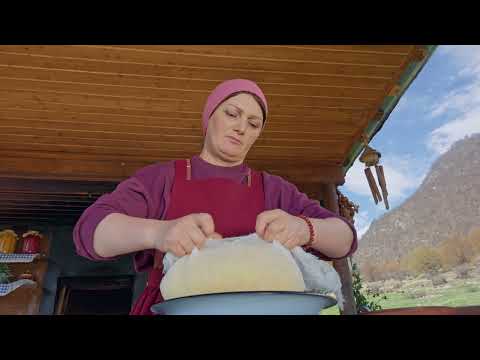 Mountain Morning In Azerbaijan Cozy Generous Breakfast