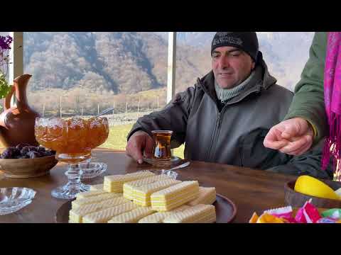 Tender LAMB TESTICLES Kebab on a Сampfire Faraway Village
