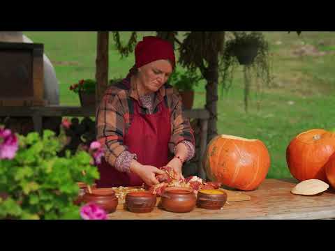 Pumpkin Feast with the Hermit Family Authentic Rustic