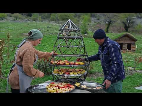 A Mountain of Apples Baking 100 Sweet Fruits in One Rustic
