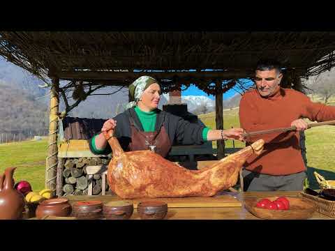 A Whole Lamb With A Crispy Crust Fried In A Tandoor Dinner