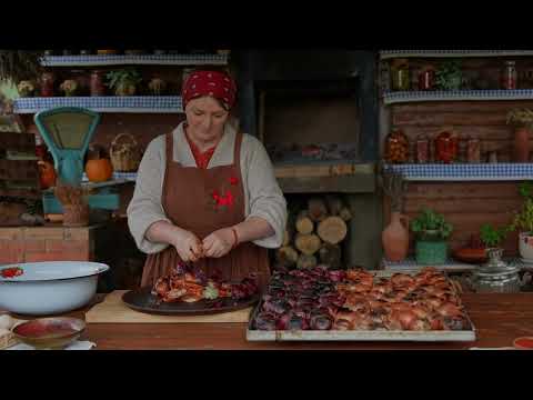 Cooking Giant Village Burgers with Onion Jam
