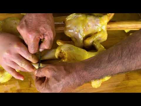The perfect Marinade for Chicken cooked on a Spit The