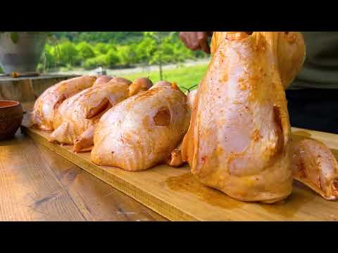 Juicy Chicken in the Ground How Poultry is Cooked in the
