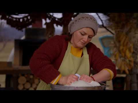 Making The Country Tofu Cheese With An Old Traditional