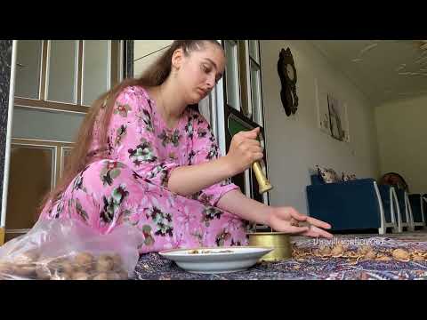 Simple Village Life Morning Chores Traditional Walnut Kuku