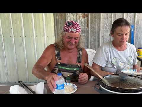 Louisiana Style Red Beans and Rice with Fried Catfish
