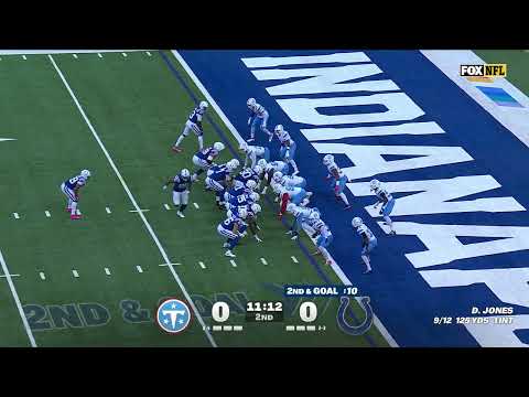 MO ALIE COX WITH THE FIRST TD OF THE GAME