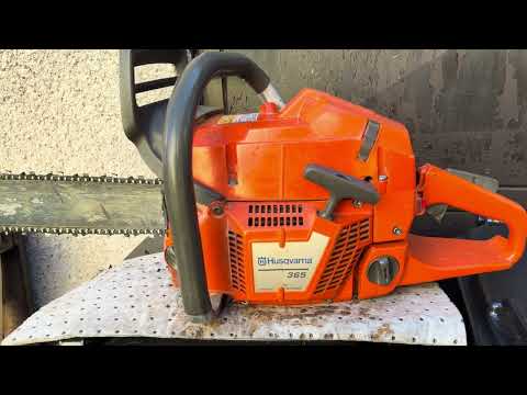 CHAINSAW Husqvarna 365 Pure 2 Stroke Sound