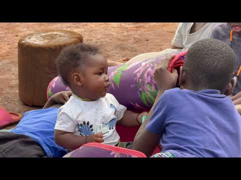 A Sumptuous African Village Breakfast Installing Feeders On