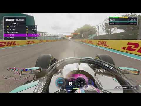 F1 26 Miami Mercedes F1 W17 Antonelli