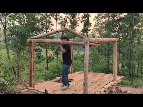 Construí una Cabaña de Madera de Lujo en Plena Naturaleza