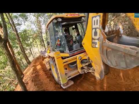 DENSE Jungle Economic Road Construction Logging and