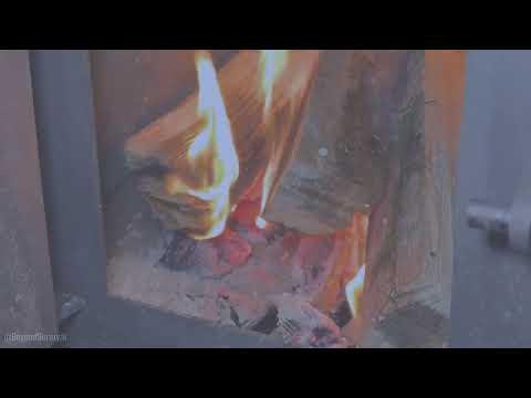 Building a Log Cabin From Old Ruins in the SNOWSTORM This
