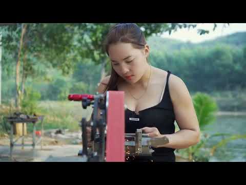 Full Timelapse 20 Days of Forging Knives from Scrap Metal