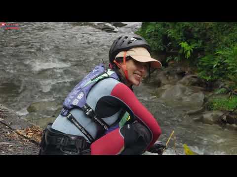 60M Waterfall Canyoning Flooded Cave 30M Solo 60M Lowered