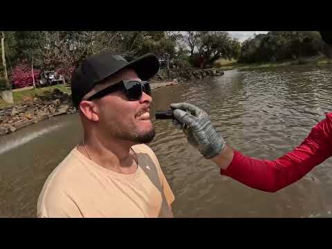 We found a cell phone and a lot of jewelry in that river