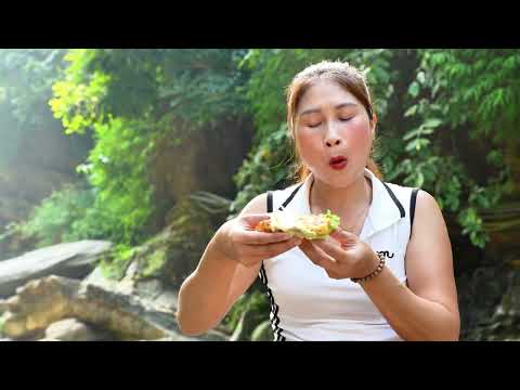Healing Solo Camping by the River Campfire Cooking with