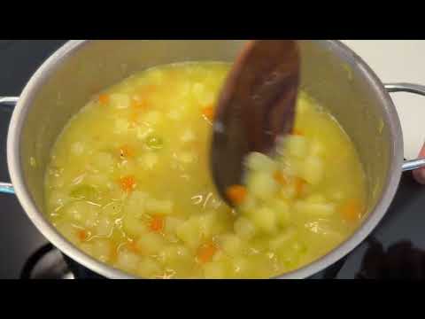 This is an Italian potato soup I make every week Delicious