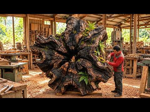 Everyone Thought This Blackened Stump Was Useless Until a