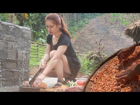 Full video of 45 days of hunting gathering cooking living