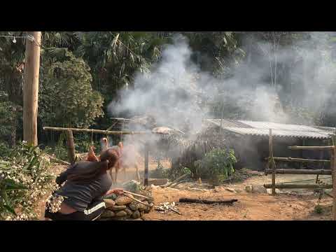 132 how to make smoked chicken use bamboo as a trellis for