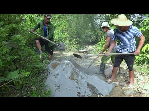 Building A Farm Work With My Neighbors To Open A Concrete