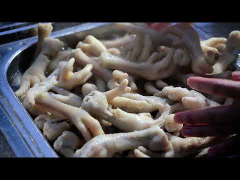 How to make traditional pickled chicken feet mango