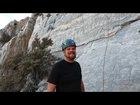 Creating A New Rock Climbing Route Near Death Valley