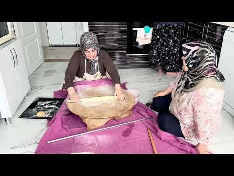 15 DAKİKADA 1 TEPSİ SU BÖREĞİ YAPTIK BİRLİKTEN KUVVET DOĞAR