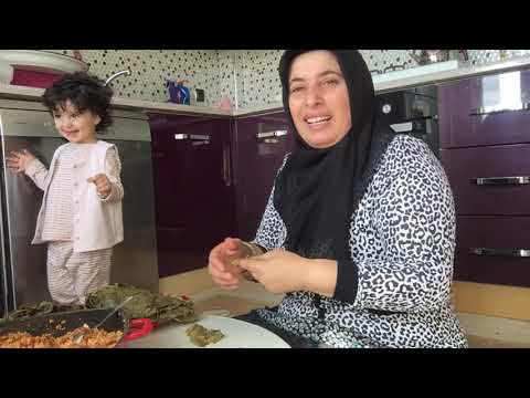 ZEYTİNYAĞLI BAKLALI DOLMA tavuk sote