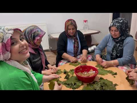 Oğlumuzu EVLENDİRİYORUZ YAPRAK SARDIK DÜĞÜN İÇİN İSTANBULA