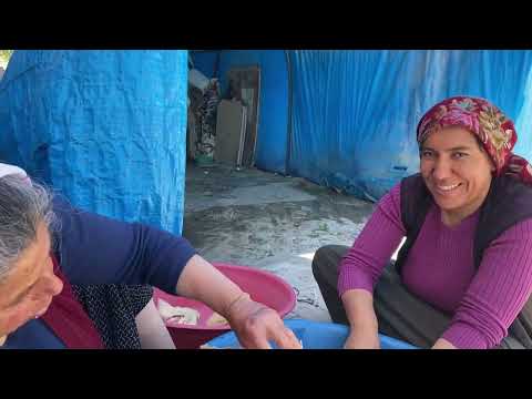 Köy Hayatı Sevenlere Dolu Dolu Vlog Horoz Kestik Yengemle