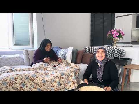 ANNEMİN DURUMU ÇOK İYİ ŞÜKÜRLER OLSUN ANNEMDEN YUFKA EKMEK