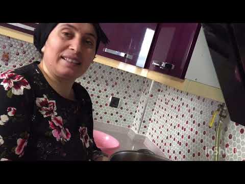 Kuru patlıcan biber doldurduk