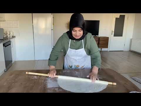 ZAHİDE YETİŞE ÇEKTİĞİM VİDEO BAYRAMA ÖZEL KAT KAT BAKLAVA