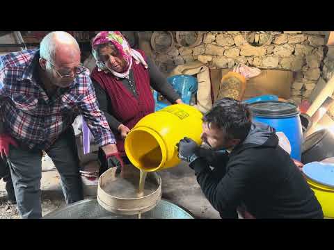 CAFİYE YENGEME 4 LEĞEN PEKMEZ YAPTIK RABBİM AĞIZ TADIYLA