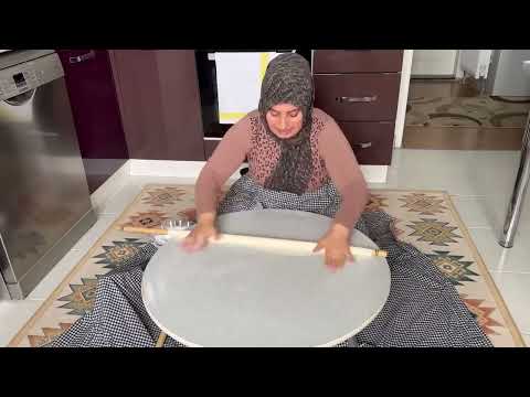 ZAHMETSİZ 30 DAKİKADA 40 Kat El Açması BAKLAVA TARİFİ Yiyen