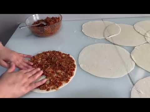İNANILMAZ Evde Çıtır LAHMACUN Tarifi LAHMACUN içi Puf