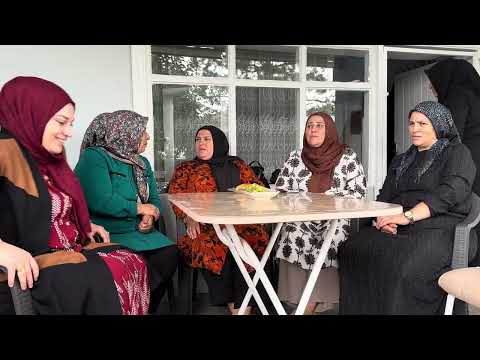 ESKİ KOMŞULARIMIZLA BULUŞTUK ESKİ GÜNLERİ ANDIK BOL