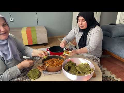 BAKLALI DOLMA BÖYLE YAPILIR TÜM PUF NOKTASIYLA DOLMA TARİFİ