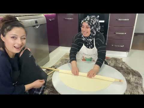 2 SAATTE 6KİŞİLİK MANTI HEM YAPTIM HEM PİŞİRDİM BOL