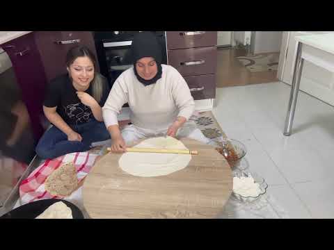 EL AÇMASI SOĞANLI GÖZLEME NASIL YAPILIR Mayalı Gözleme Dışı