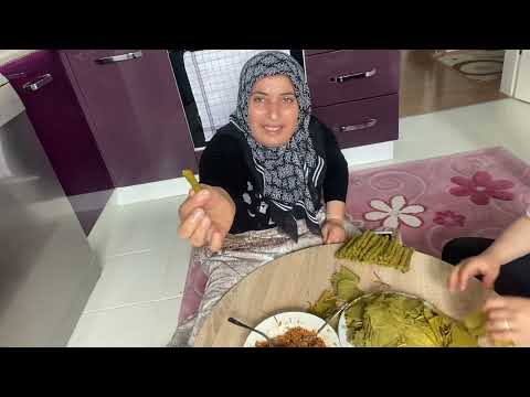 Zeytinyağlı yaprak sarması Ağızda Dağılan zeytinyağlı dolma