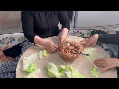 KOKUSUZ ZAHMETSİZ EN PRATİK KESİMİYLE LAHANA SARMASI NASIL