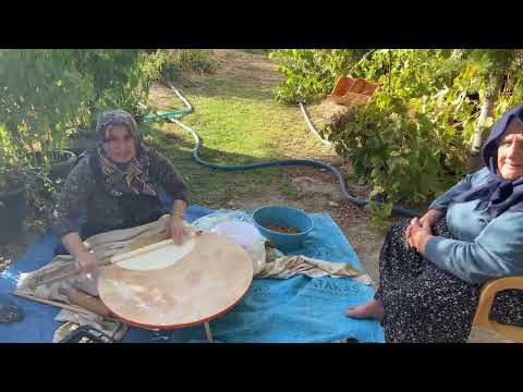 Anneme KAVUŞTUM KÖYÜMÜZE GELDİK GÖZLEME YAPTIK