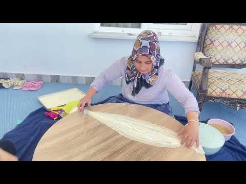 BAYRAMA ÖZEL EL AÇMASI BÜZGÜLÜ BAKLAVA Yok yok Böyle ÇITIR