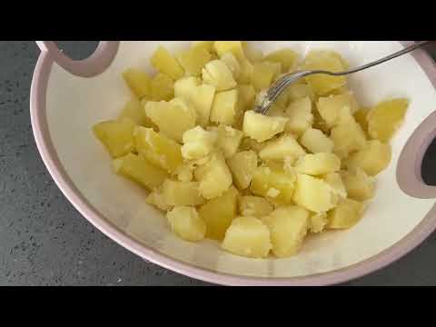 KIZIMA AKŞAM YEMEĞİ TAM BİR LEZZET BOMBASI PATATES PÜRELİ
