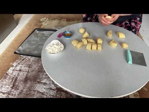 10 DAKİKADA YOĞUR YAP KIYIR KIYIR POĞAÇA TARİFİ poğaça