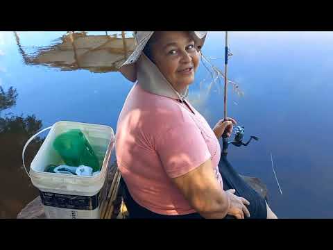 Pescaria Raiz após a piracema no Rio marinheiro Difícil